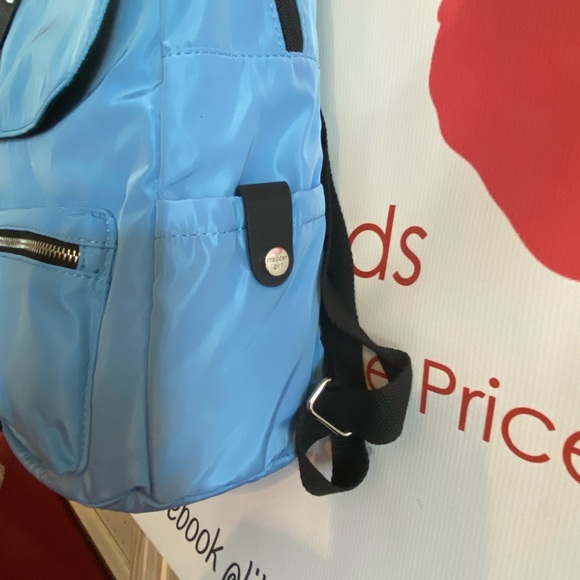 Madden Girl Solid Proper Backpack - Blue - Picture 3 of 9
